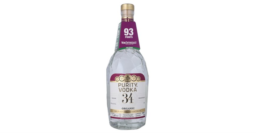 PURITY VODKA 34 40% ØKO Vodka