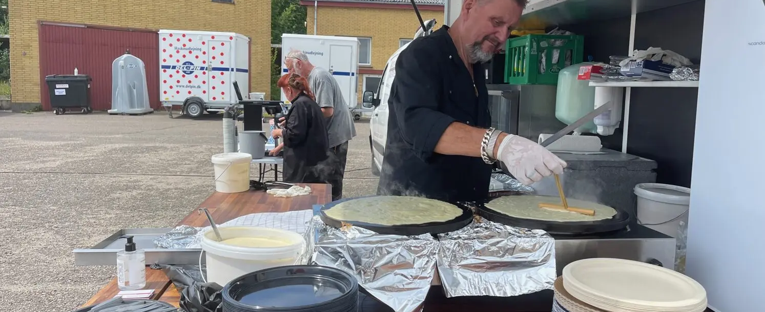 Billede af menuen fra Pandekagebilerne.dk