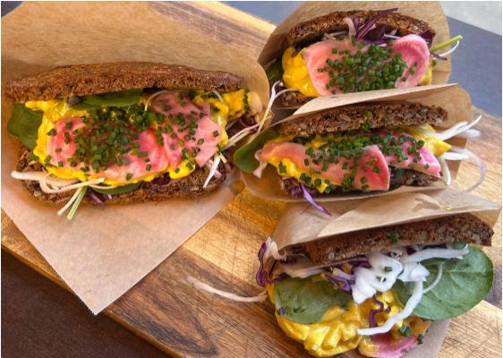 Æggesalaten (Vegetarisk)