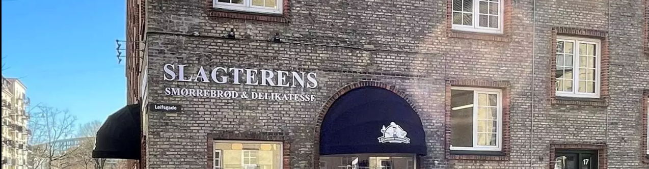 Billede af menuen fra Slagterens Smørrebrød & Delikatesse