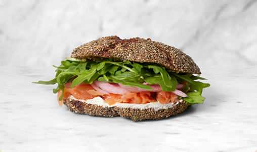 Røget laks og cream cheese