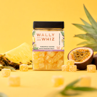 ANANAS MED PASSIONSFRUGT - SUKKERFRI
