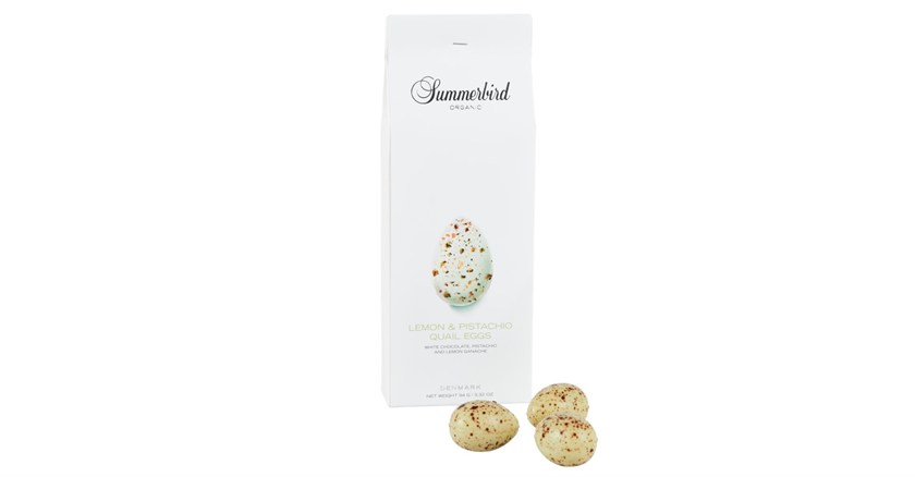 Lemon & Pistachio Quail Eggs