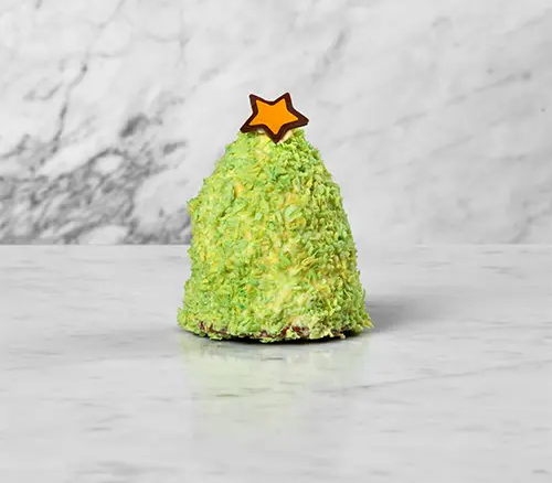 Juletræsflødebolle