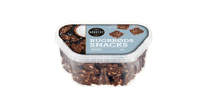 Rugbrødssnacks med Havsalt