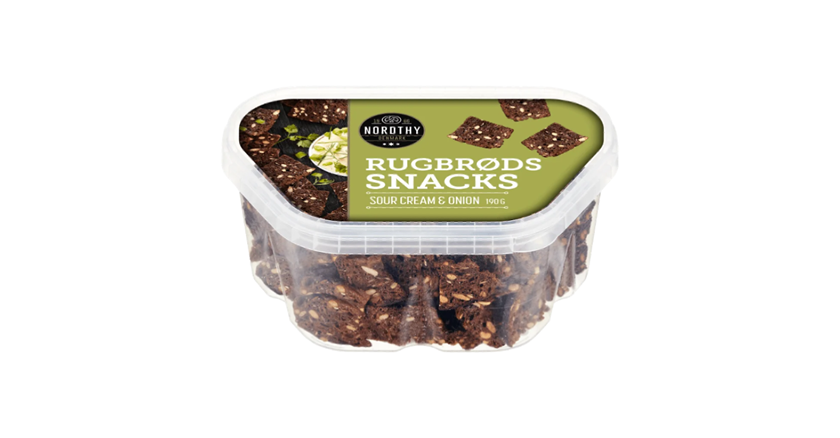 Rugbrødssnacks  Sour Cream & Onion