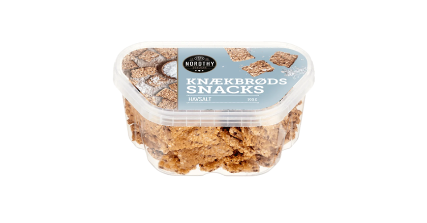 Knækbrødssnacks med Havsalt