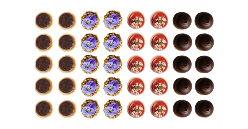 Heritage Sweets (40 desserter)