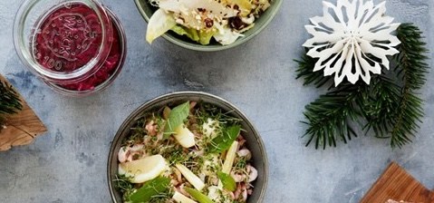 Vegetarisk Julefrokostb࿾t (20+ kuverter)