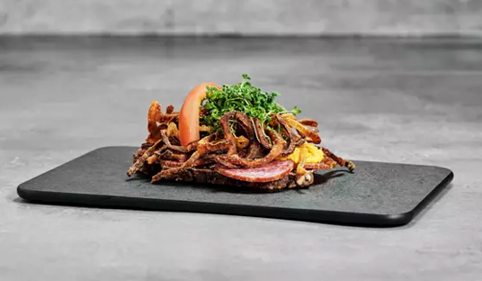 Slagter munch spegepølse med remoulade