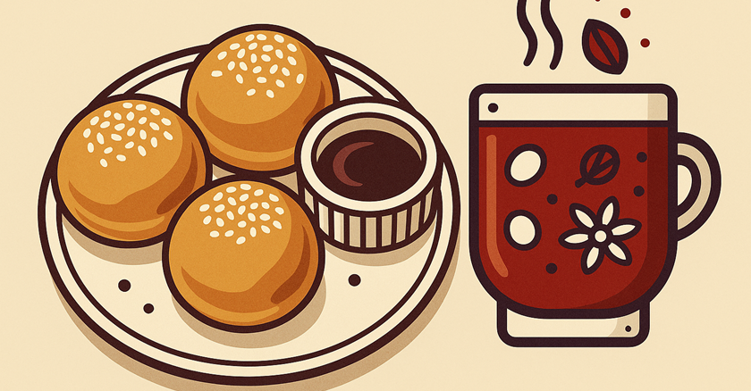 Æbleskiver og gløgg