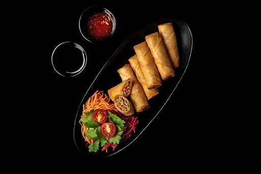 WOKs vegetar forårsruller (7 stk.)