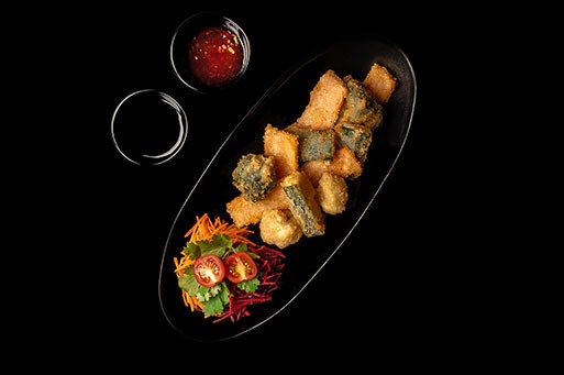 Vegansk Tempura (7 stk.)