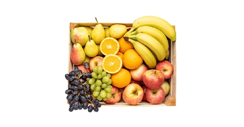 Lille Blandet Frugtkasse (ca. 40 stk)