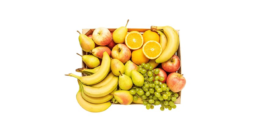 Mellem Blandet Frugtkasse (ca. 55 stk)