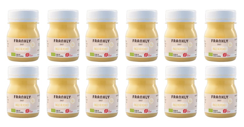 Ugens Frankly juice (20 stk á 6 cl)