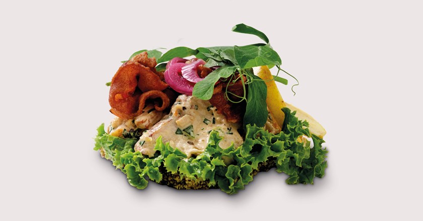 3. Hønsesalat med bacon