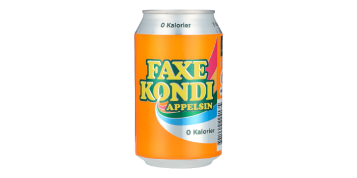 Faxe Kondi Appelsin 0 Kalorier
