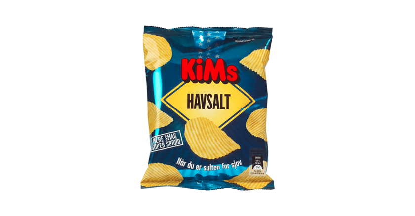 Kims Mini Havsalt Chips 