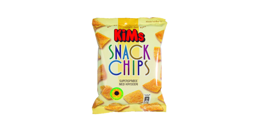 Kims Mini Snack Krydderi Chips