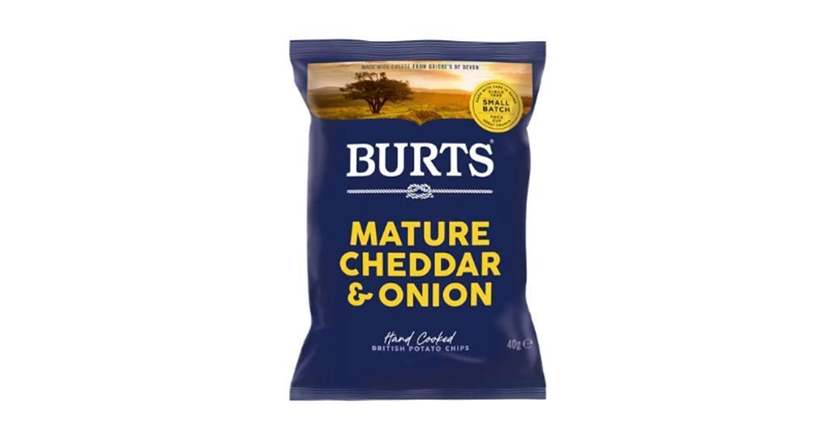 Burts Chips Mature Cheddar & Spring Onion