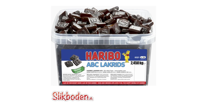 Haribo ABC lakrids