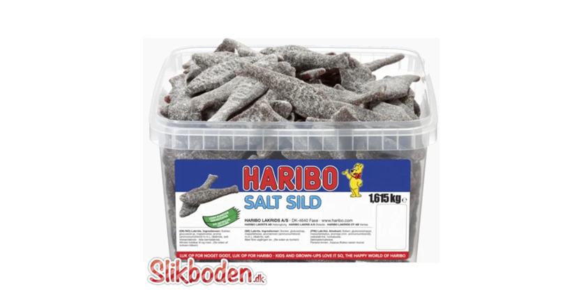 Haribo salt sild