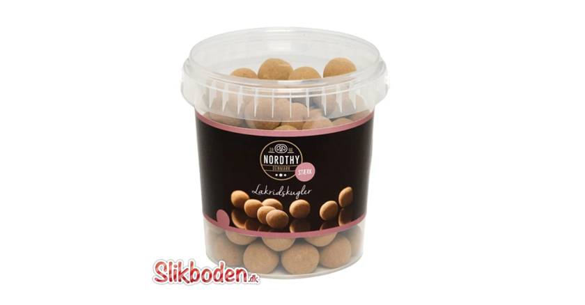 Nordthy Stærke lakridskugler