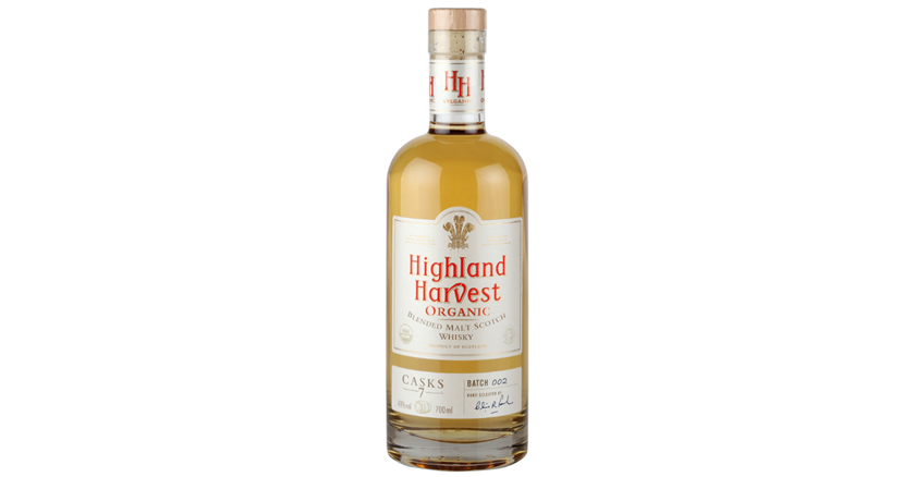 HIGHLAND HARVEST ORGANIC BLENDED MALT WHISKY ØKO