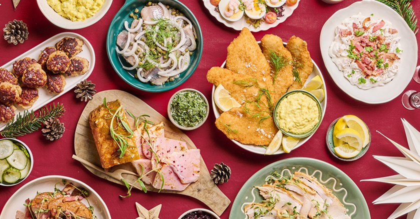 Vælg selv julefrokost 10 retter